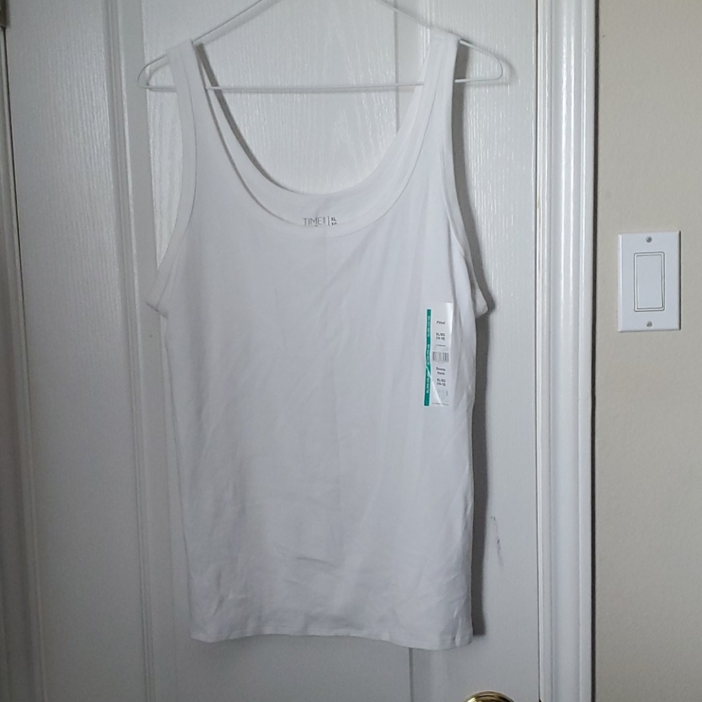 White tank top